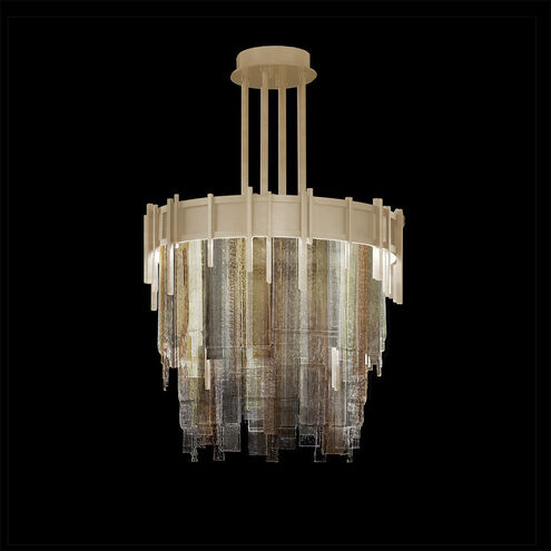 Arpeggio 10 Light 20.5 inch Gold Pendant Ceiling Light