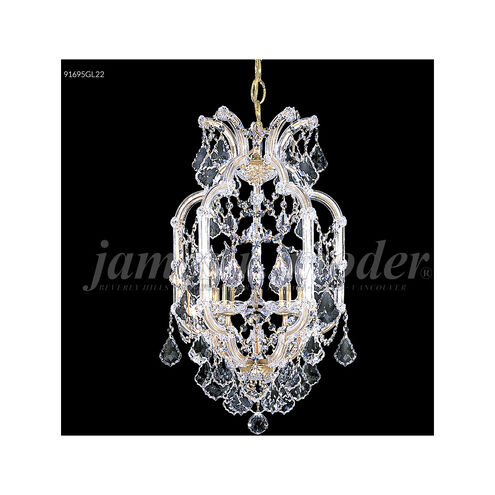 Maria Theresa Grand 5 Light 14 inch Silver Pendant Ceiling Light, Grand