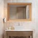 Danton 40 X 30 inch Brown Vanity Mirror