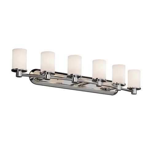Fusion LED 43.75 inch Brushed Nickel Bath Bar Wall Light in 4200 Lm LED, Seeded Fusion