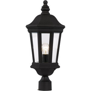 Westfield 1 Light 22 inch Black Outdoor Postmount Lantern