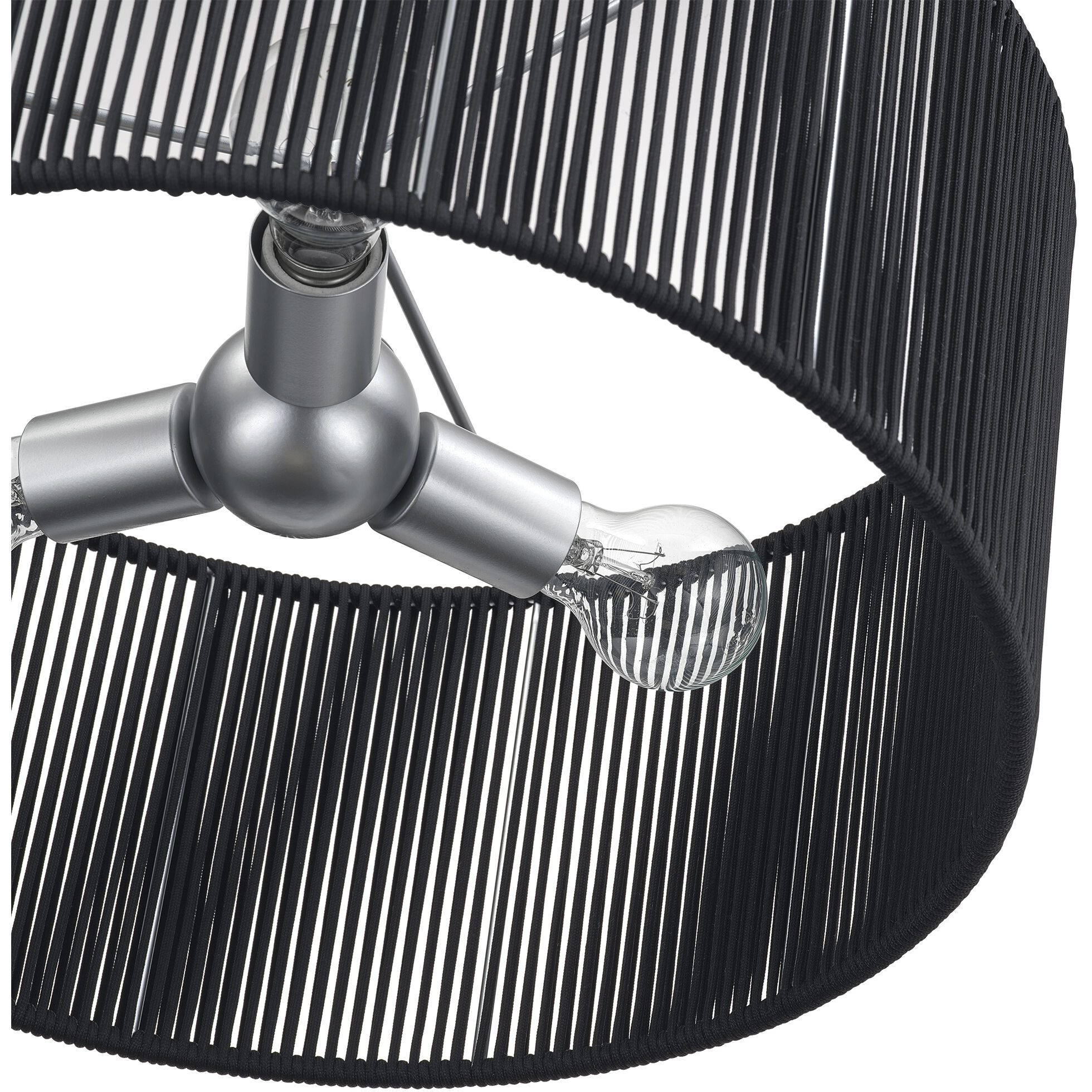 Acordia 3 Light 18 inch Painted Nickel Pendant Chandelier Ceiling Light