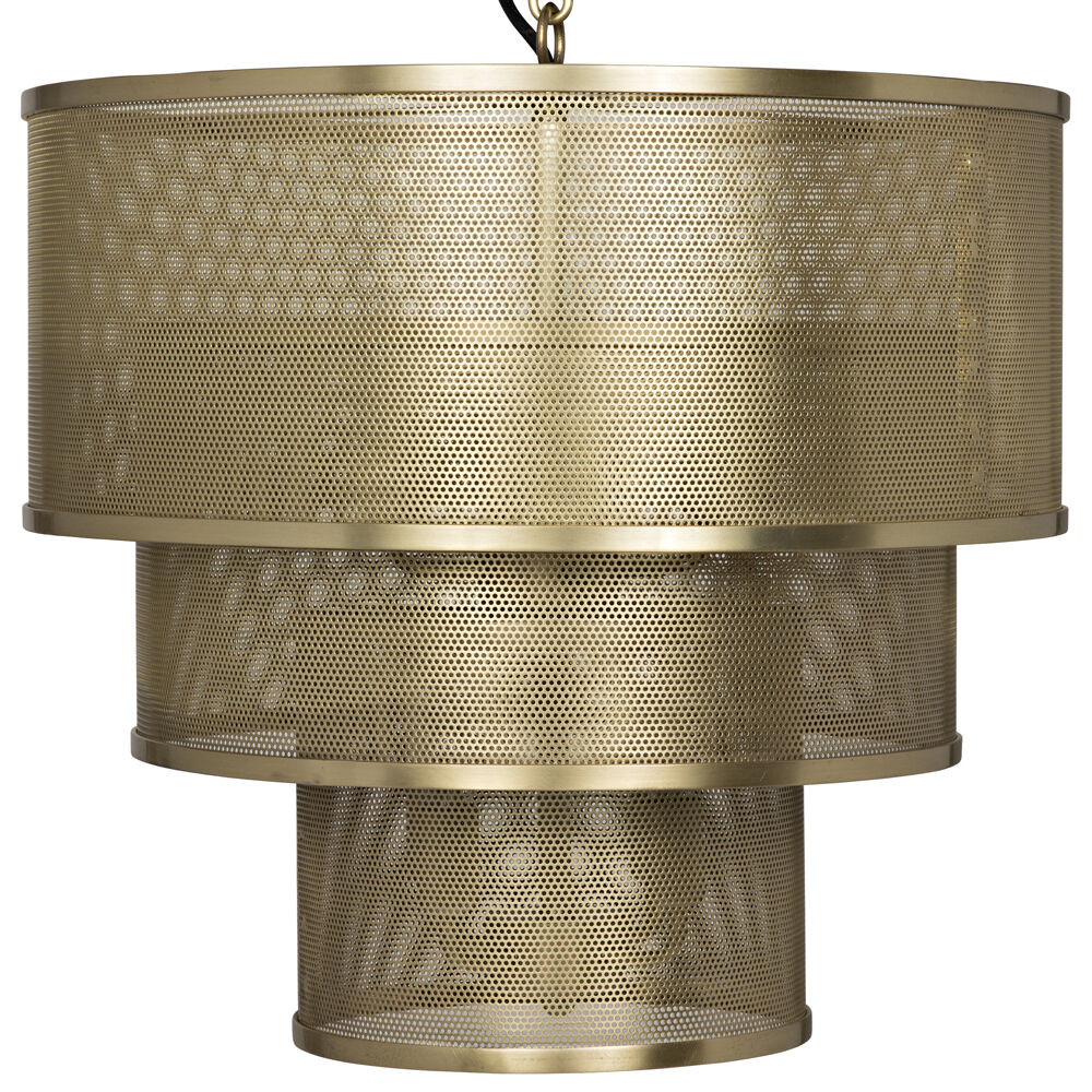 Arena 8 Light 20 inch Antique Brass Pendant Ceiling Light