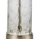 Tribeca 27 inch 60.00 watt Clear with Polished Nickel Table Lamp Portable Light
