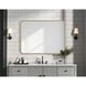 Remy 36 X 27 inch Brass Mirror