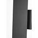 Waylen 2 Light 34 inch Black Outdoor Wall Sconce
