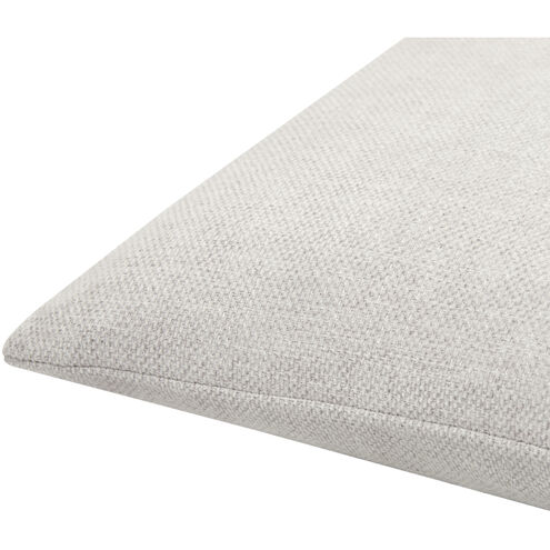 Sajani 20 X 20 inch Slate/White/Sterling Grey Accent Pillow