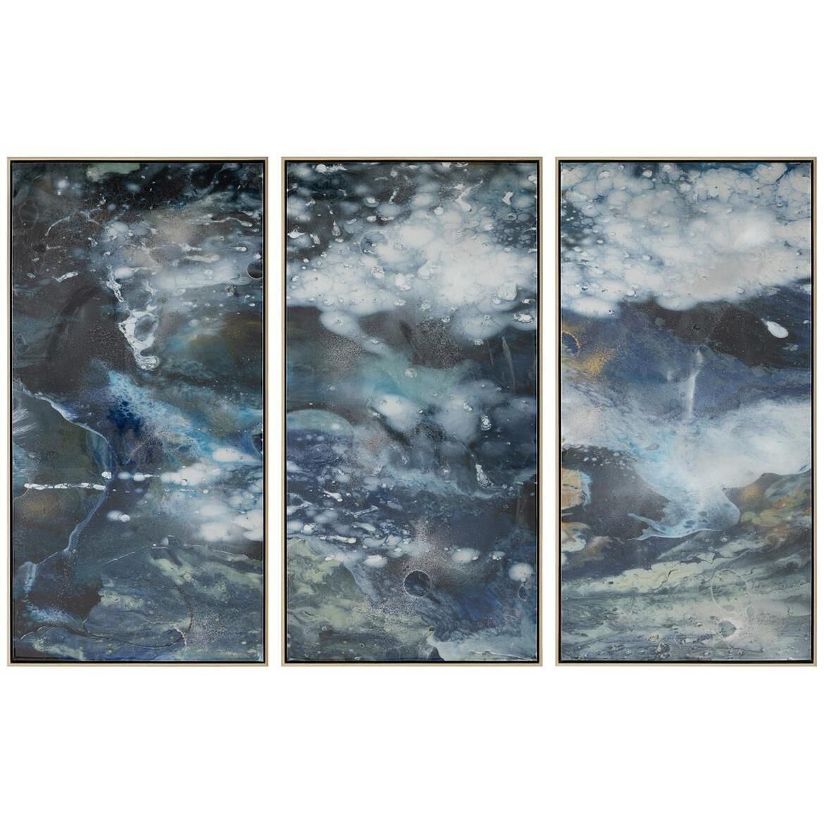 Brendan Parker's Circulation Triptych Panel, Set of 3