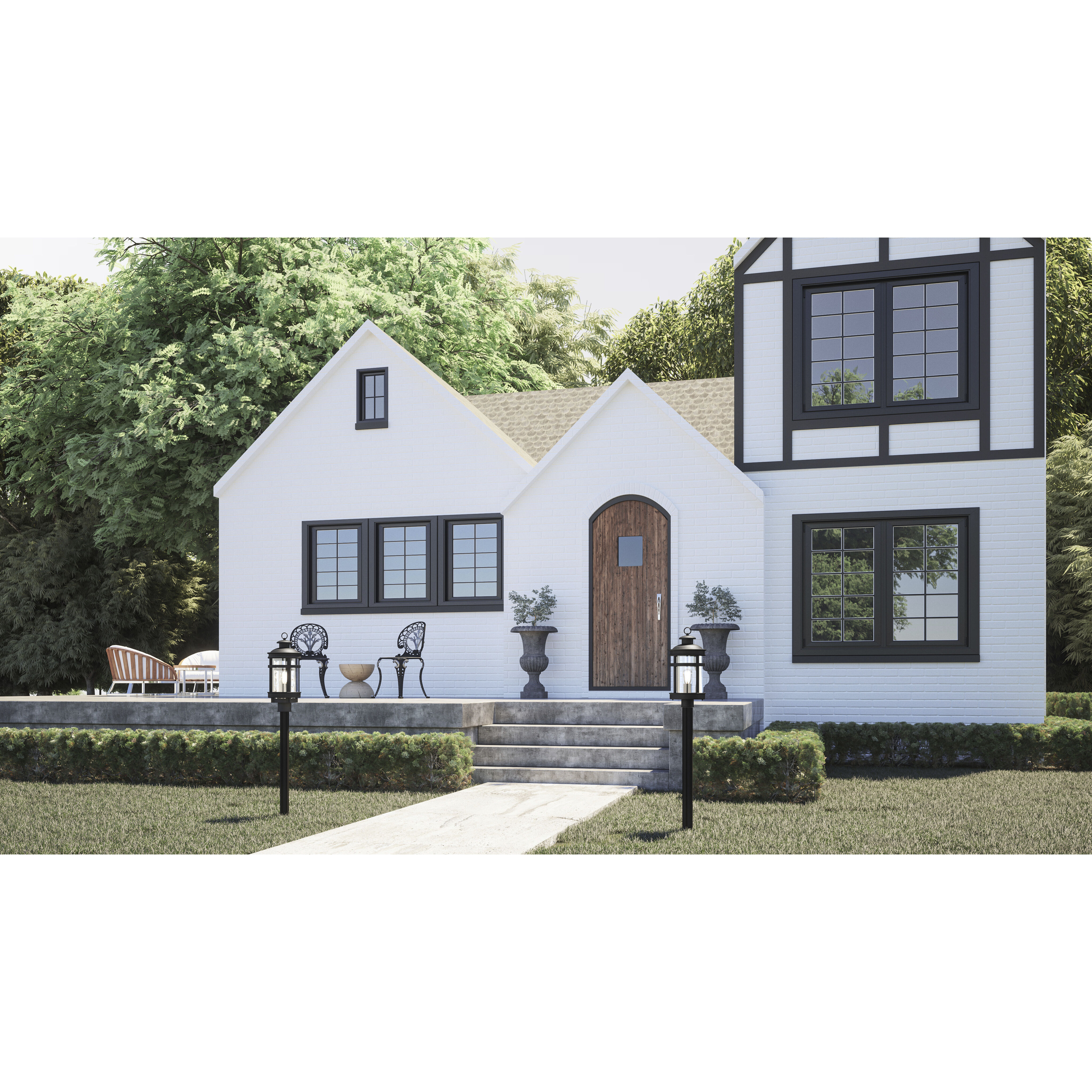 Scout 1 Light 20.5 inch Matte Black Outdoor Post Lantern, Large