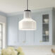 Alora Mood Westlake 1 Light 11.13 inch Matte Black Pendant Ceiling Light