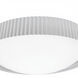 Fabiana LED 18 inch Matte White Flush Mount Ceiling Light