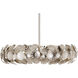 Camora 3 Light 26 inch Nickel Chandelier Ceiling Light