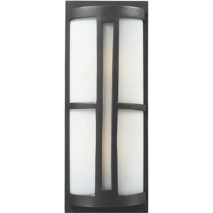 Trevot 2 Light 22 inch Graphite Outdoor Sconce in Incandescent
