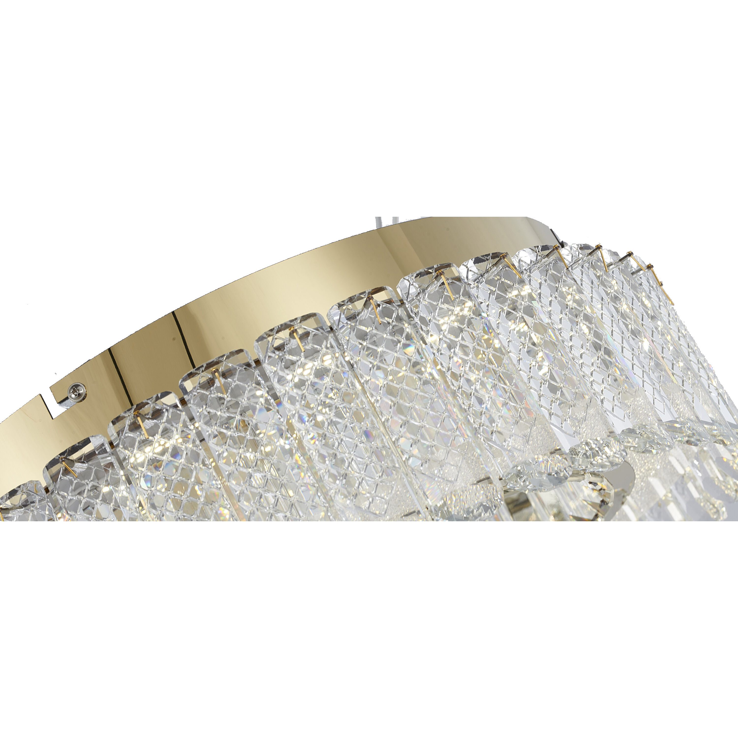 Canada LED 16 inch Gold Flush Mount Ceiling Light