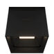 Downtown LED 3.5 inch Black Outdoor Flush Mount in 3000K, dweLED
