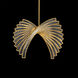 Forever Mysterie LED 6.63 inch Aged Brass Pendant Ceiling Light