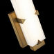 Carlisle Indoor Wall Lighting in 2700K, Aged Brass