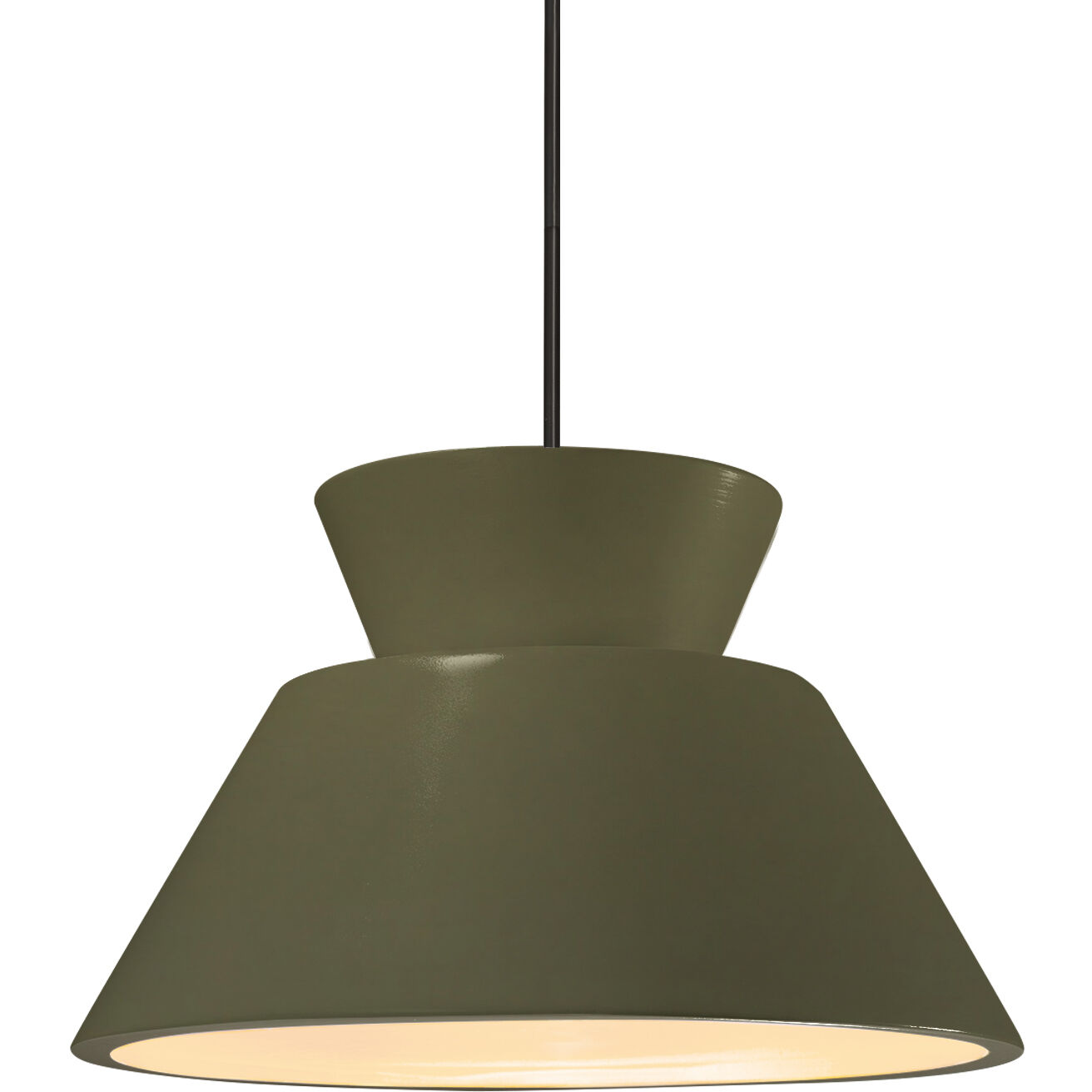 Radiance Collection - Trapezoid Pendant Ceiling Light, Form+Finish+Function