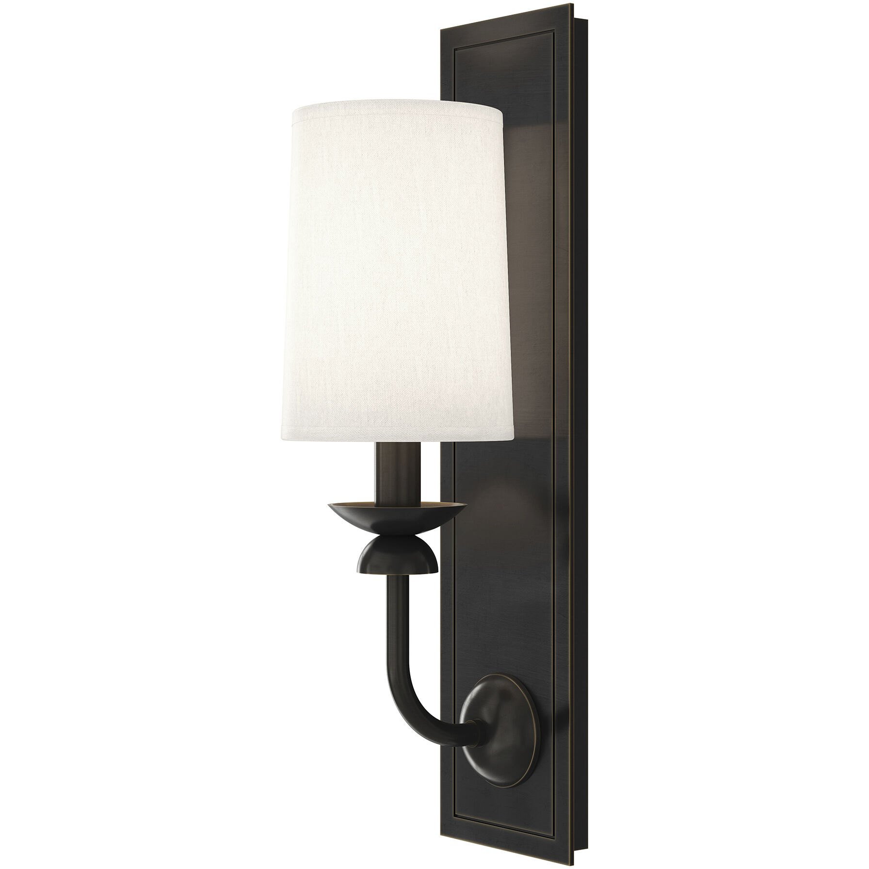 William Wall Sconce Wall Light in Deep Patina Bronze