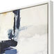 Take It Easy Blue and White and Yellow Canvas
