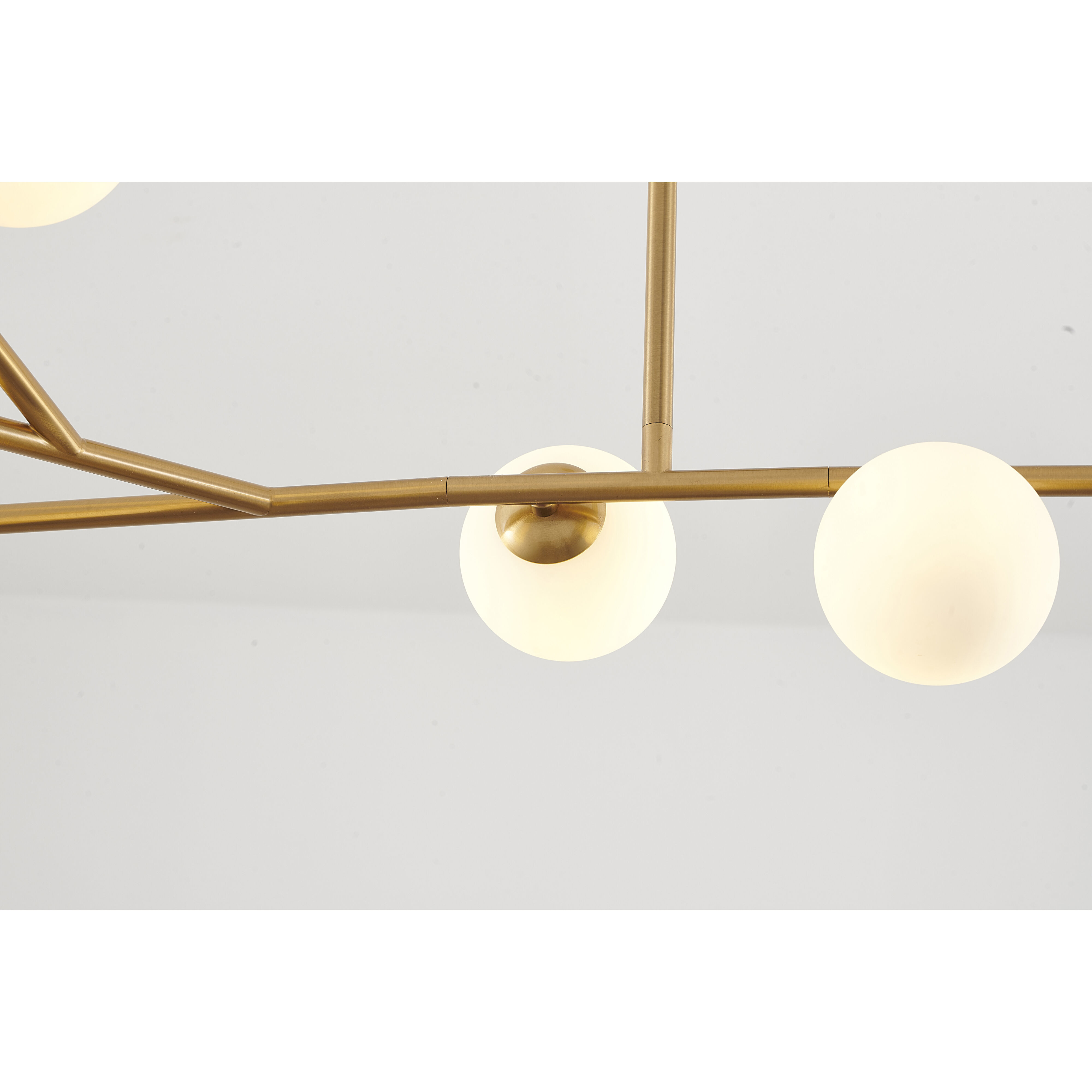 Canada 7 Light 11.4 inch Brass Chandelier Ceiling Light