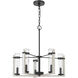 Olivette 5 Light 22 inch White Washed Chandelier Ceiling Light