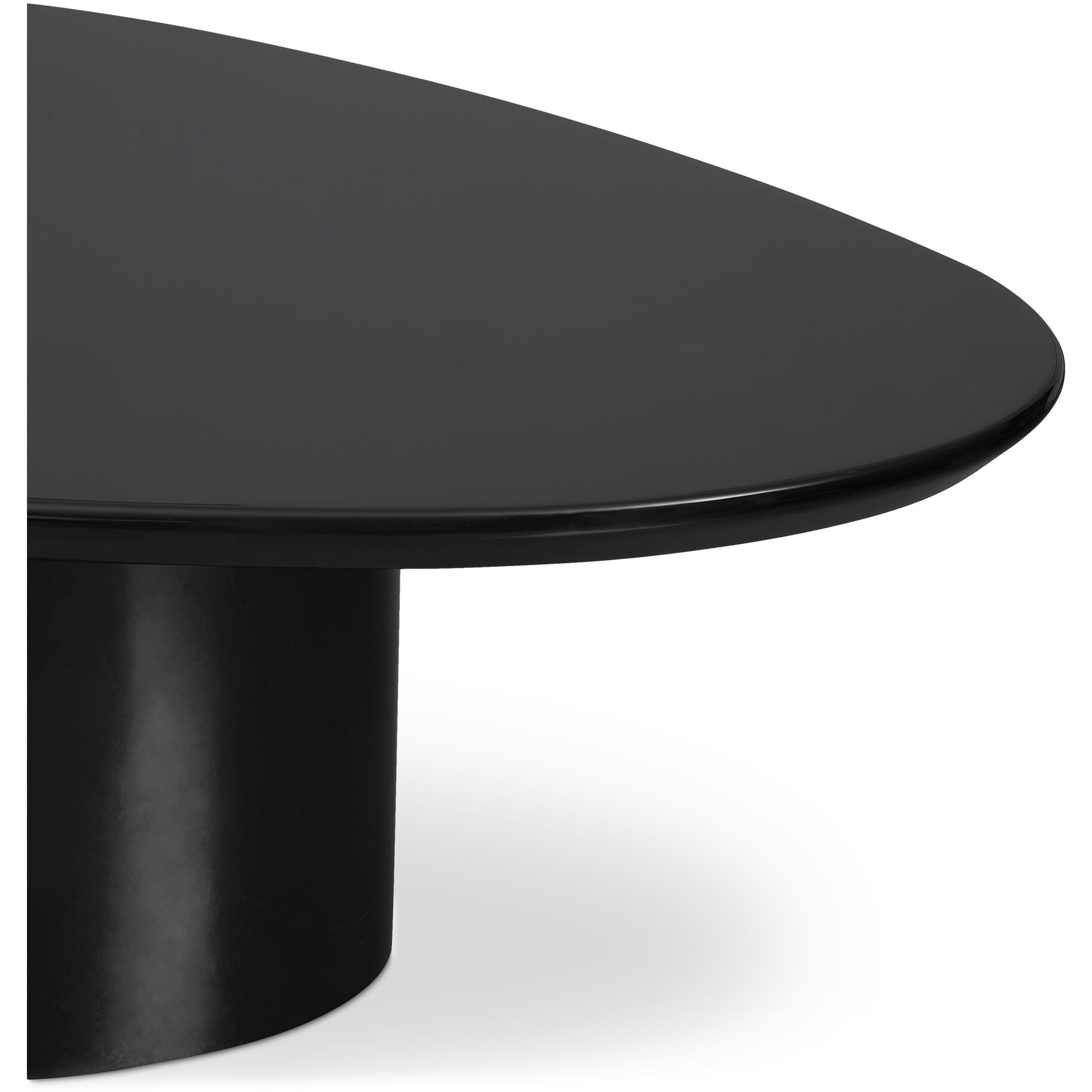 Eden 46 X 31.5 inch Black Coffee Table