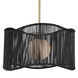 Nimes 1 Light 22 inch Black Chandelier Ceiling Light