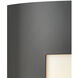 Bella 1 Light 10 inch Oil Rubbed Bronze Outdoor Wall Sconce