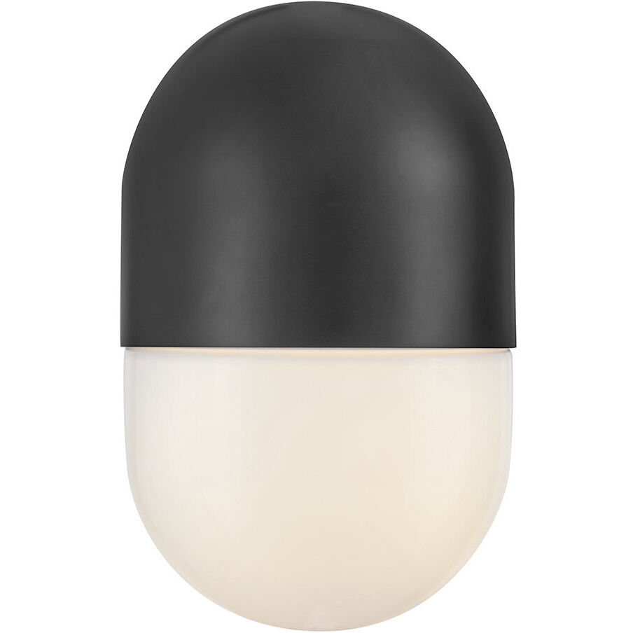 Bardi 1 Light 10 inch Black Outdoor Wall Mount Lantern