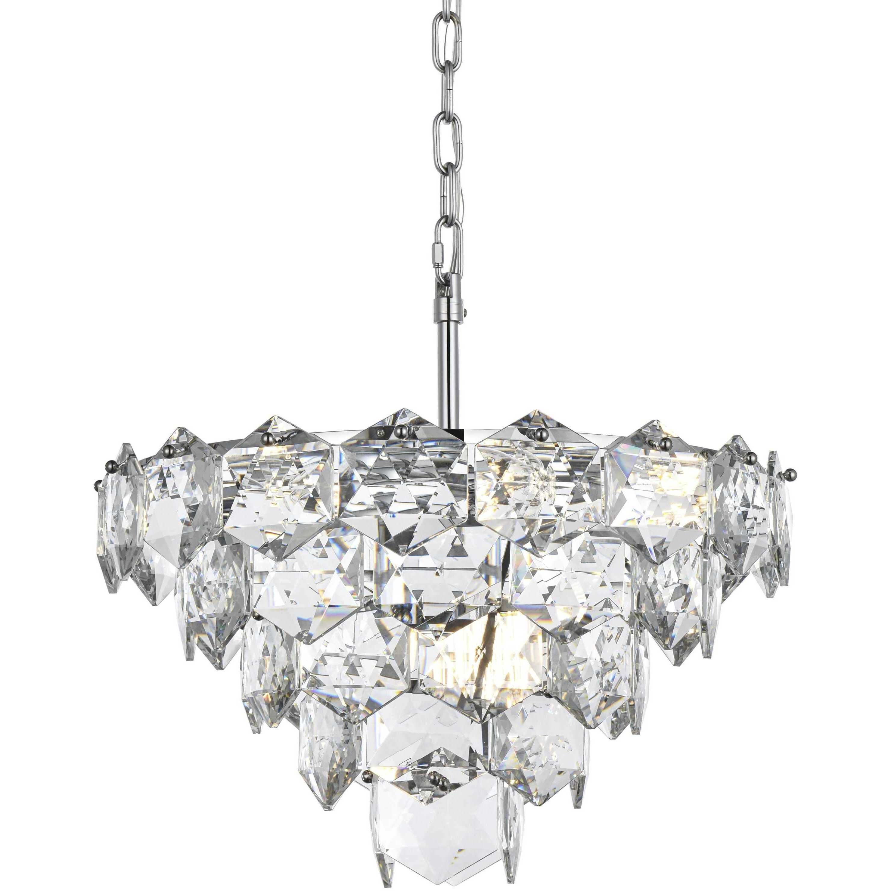 Adaline 8 Light 20 inch Chrome Chandelier Ceiling Light