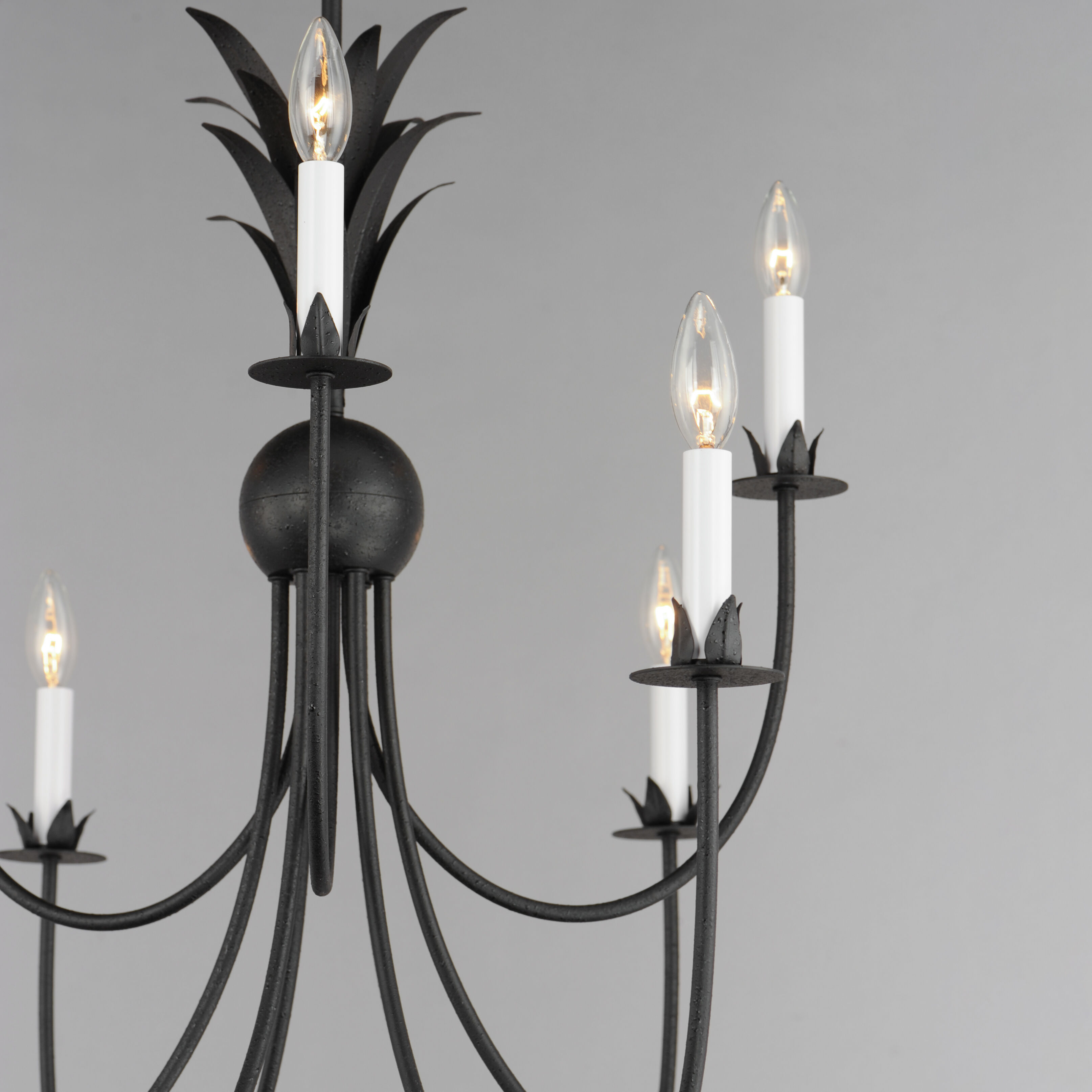 Paloma 9 Light 36 inch Anthracite Chandelier Ceiling Light