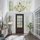 Chesterfield 8 Light 32 inch Hand Applied Venetian Golden Bronze Chandelier Ceiling Light