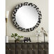 Bindu 36 inch Black and Natural with Mirror Mirror