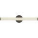 Vire 2 inch Black ADA Wall Sconce Wall Light