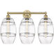 Edison Vaz 3 Light 26 inch Brushed Brass Bath Vanity Light Wall Light