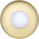 Daylon 1 Light 12.63 inch Black Flush Mount Ceiling Light