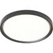 Frida LED 15.75 inch Matte Black Flush Mount Ceiling Light