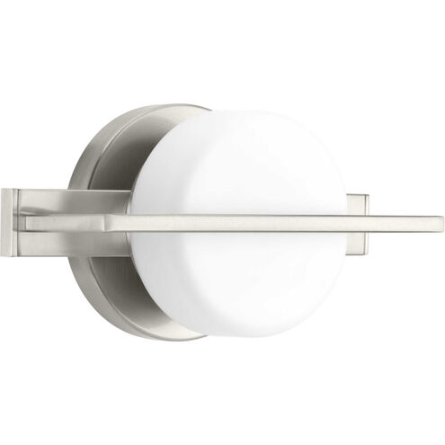 Volo LED LED 10 inch Brushed Nickel Bath Vanity Wall Light, Design Series