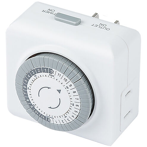 WAC Landscape White Landscape Mechanical Timer, WAC Landscape