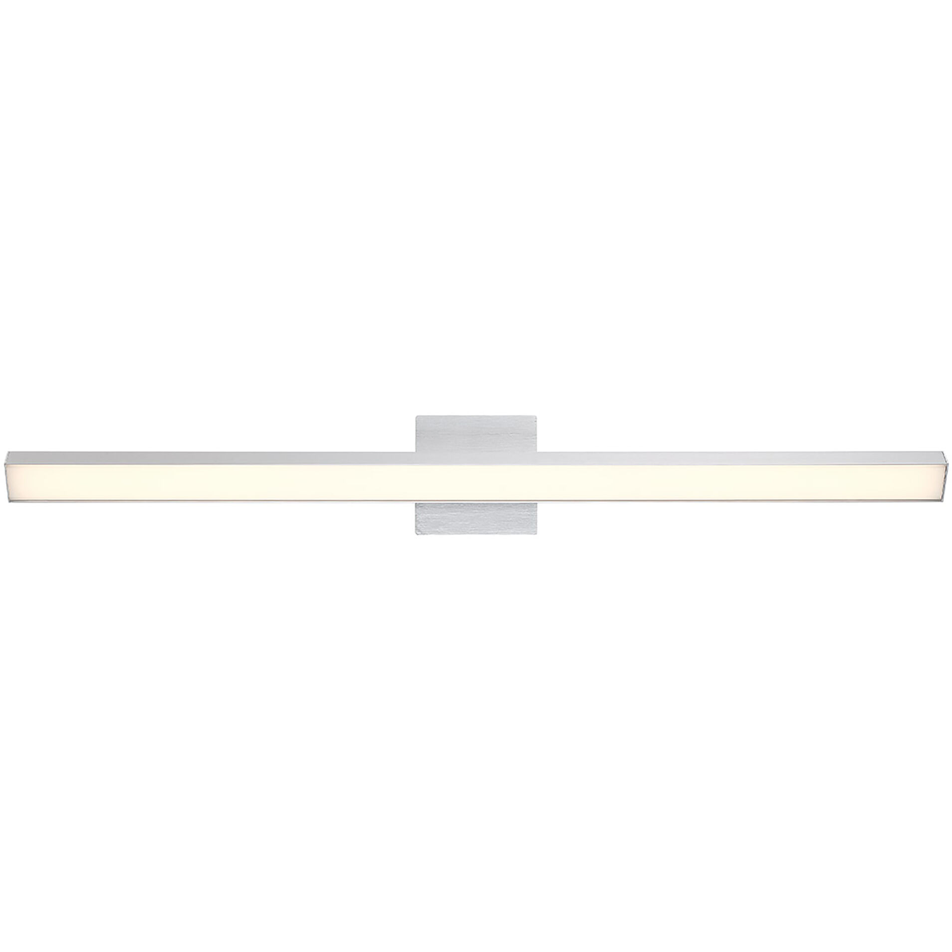 Revel LED 49.5 inch Brushed Aluminum Bath Vanity & Wall Light, dweLED