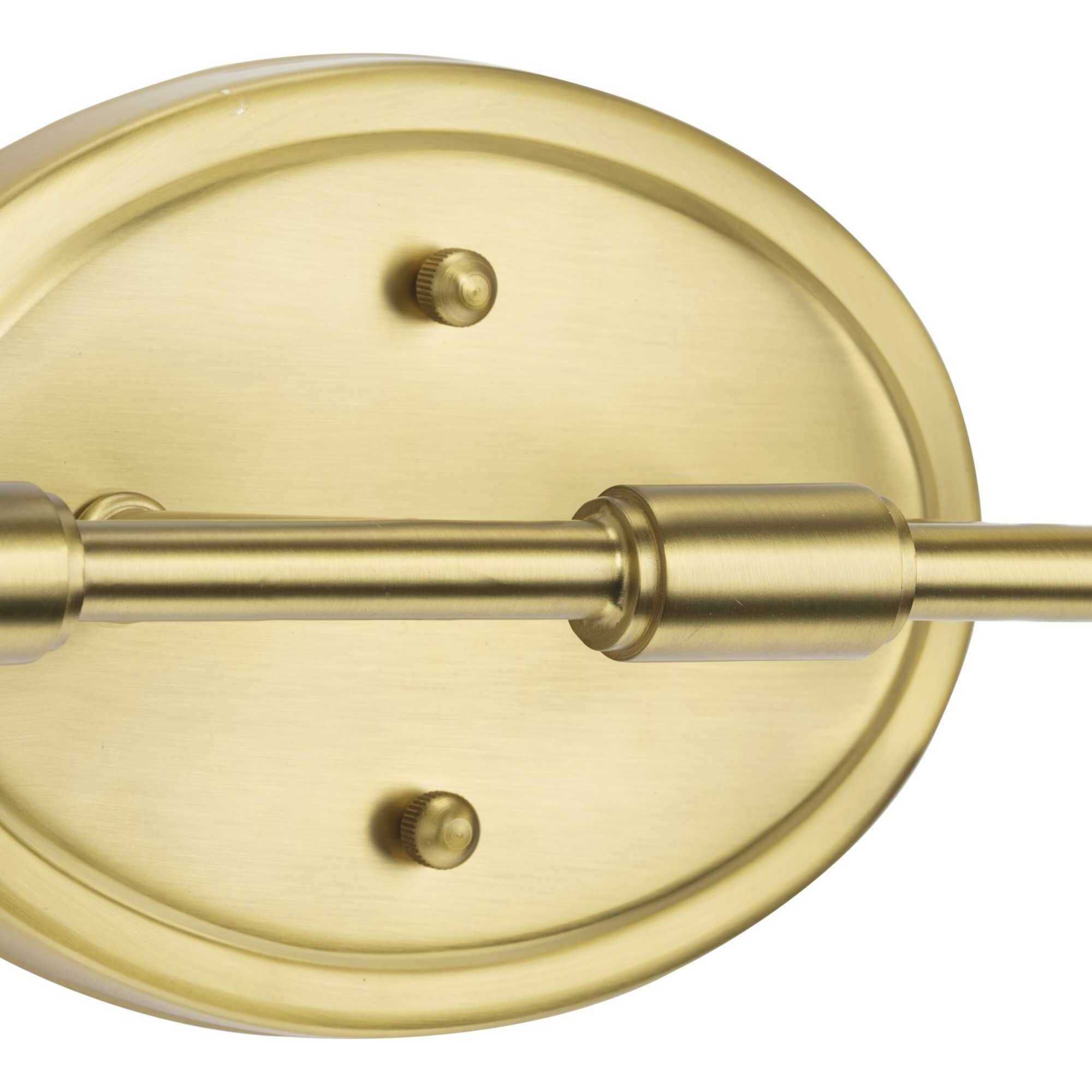 Lynzie 4 Light 33.25 inch Brushed Gold Bath Vanity Light Wall Light