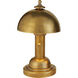 Thomas O'Brien Totie 11 inch 40.00 watt Hand-Rubbed Antique Brass Task Lamp Portable Light