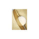 Sean Lavin Orbel 1 Light 22 inch Natural Brass Pendant Ceiling Light in Incandescent
