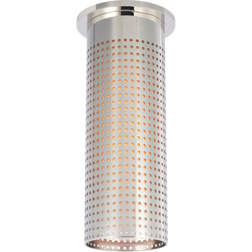 Kelly Wearstler Precision LED 3.5 inch Polished Nickel Monopoint Flush Mount Ceiling Light