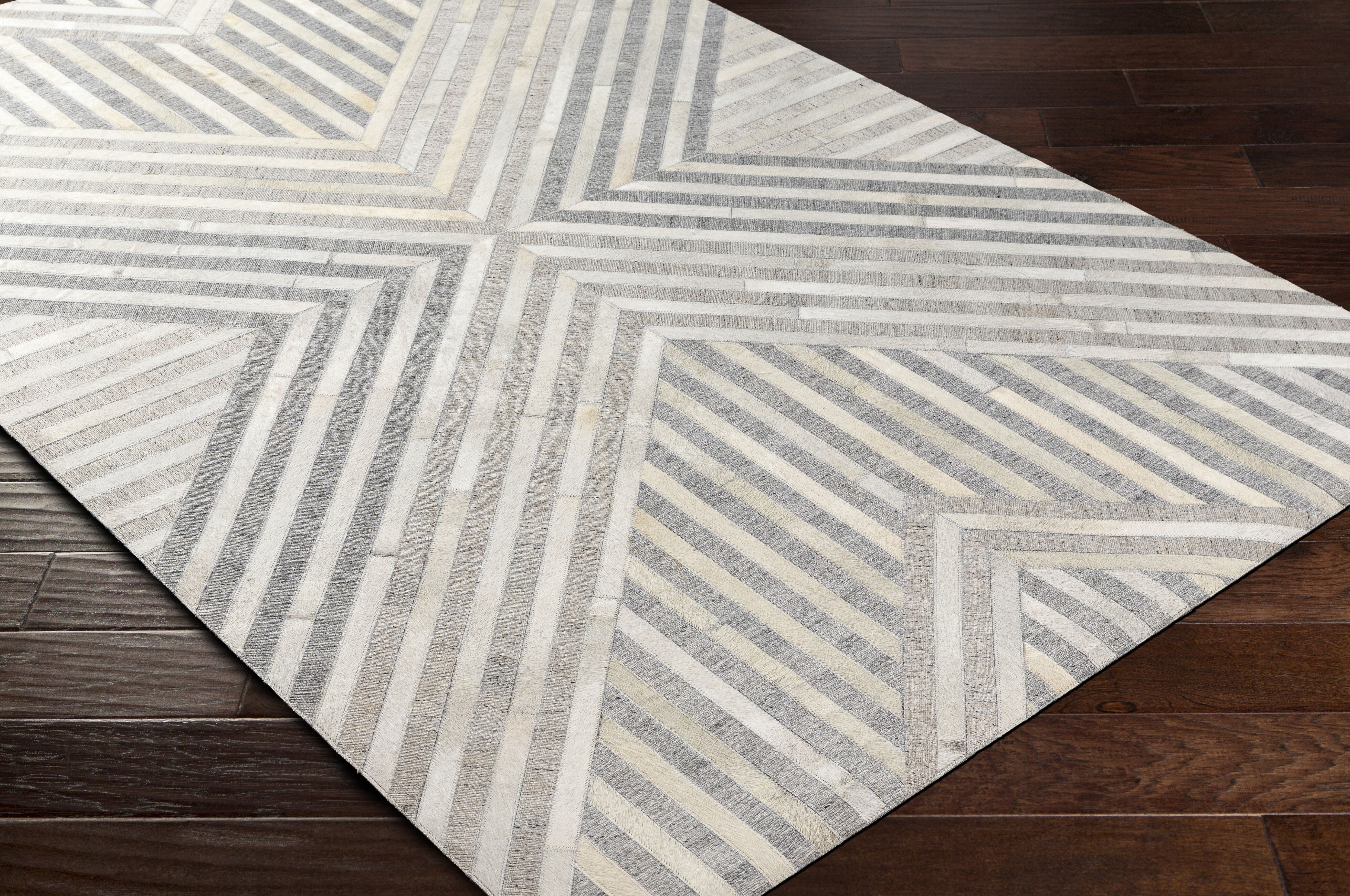 Medora 156 X 108 inch Medium Gray Rug, Rectangle