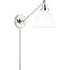 C&M by Chapman & Myers Wellfleet 1 Light 7.25 inch Swing Arm Light/Wall Lamp