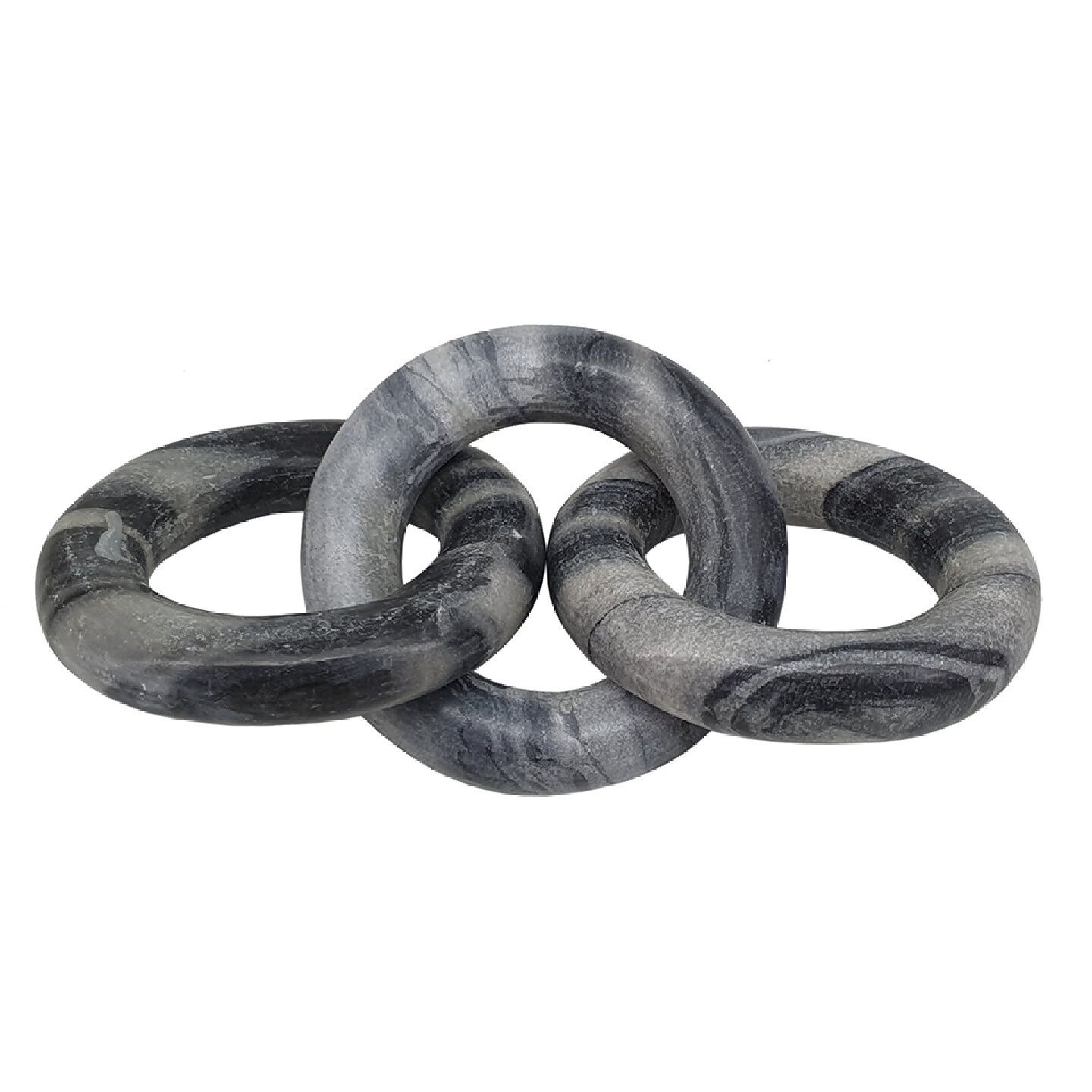 Anita Black Marble Chain