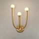 Dahlia LED 7 inch Brass Wall Sconce Wall Light