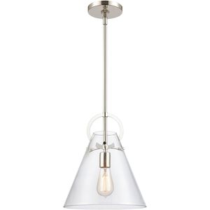 Gabby 1 Light 11 inch Polished Nickel Mini Pendant Ceiling Light